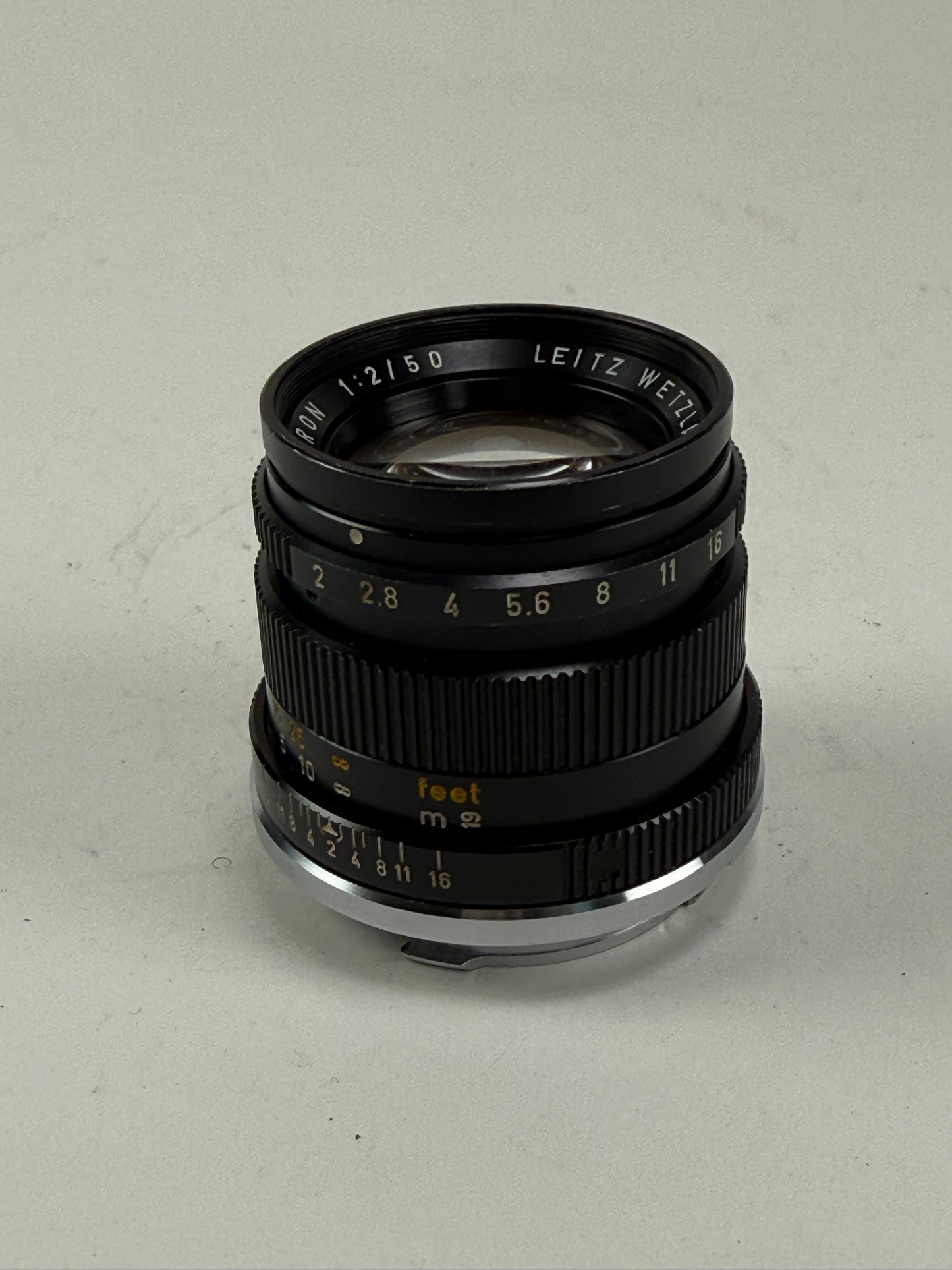 Leica M mount 50mm F2 Summicron V3 version 3 lens