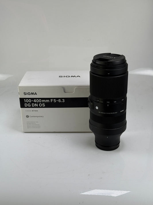 Sigma 100-400mm f5-6.3 DG DN OS / C Ultra-Telephoto Zoom Lens - Sony E