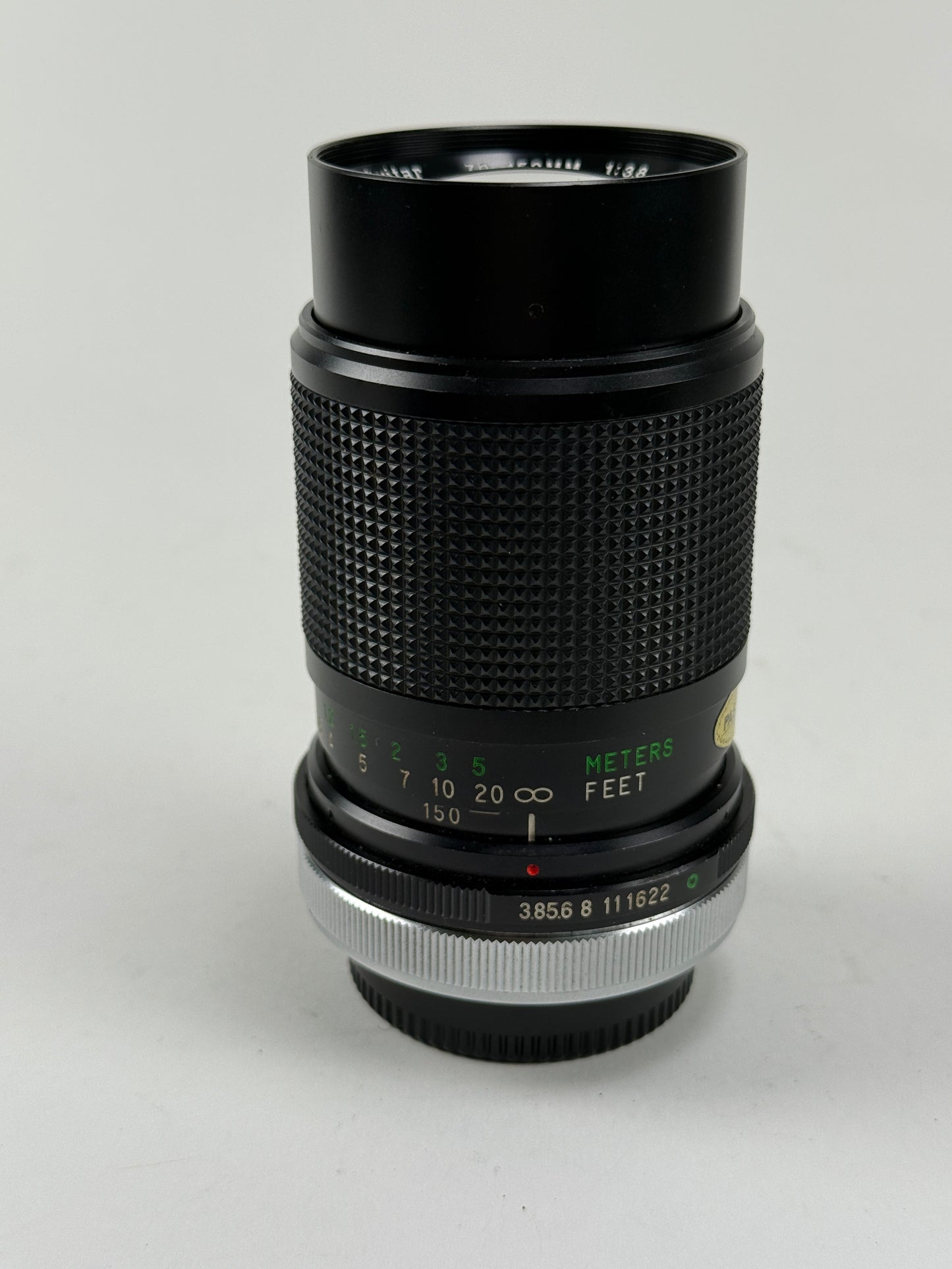Vivitar 70-150mm f3.8 Close Focusing Auto Zoom Lens Canon FD