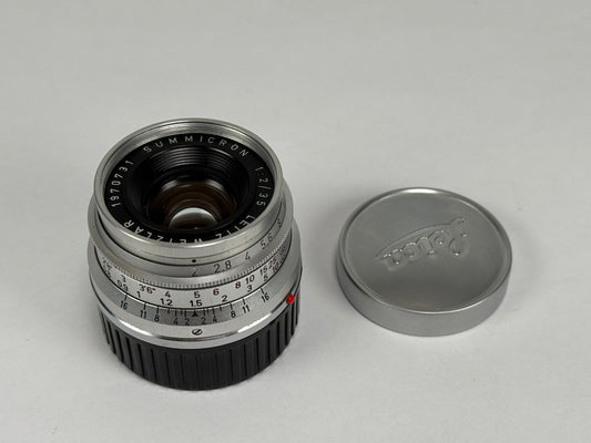Leica Summicron 35mm f2 Germany 8 element Leica M mount RARE