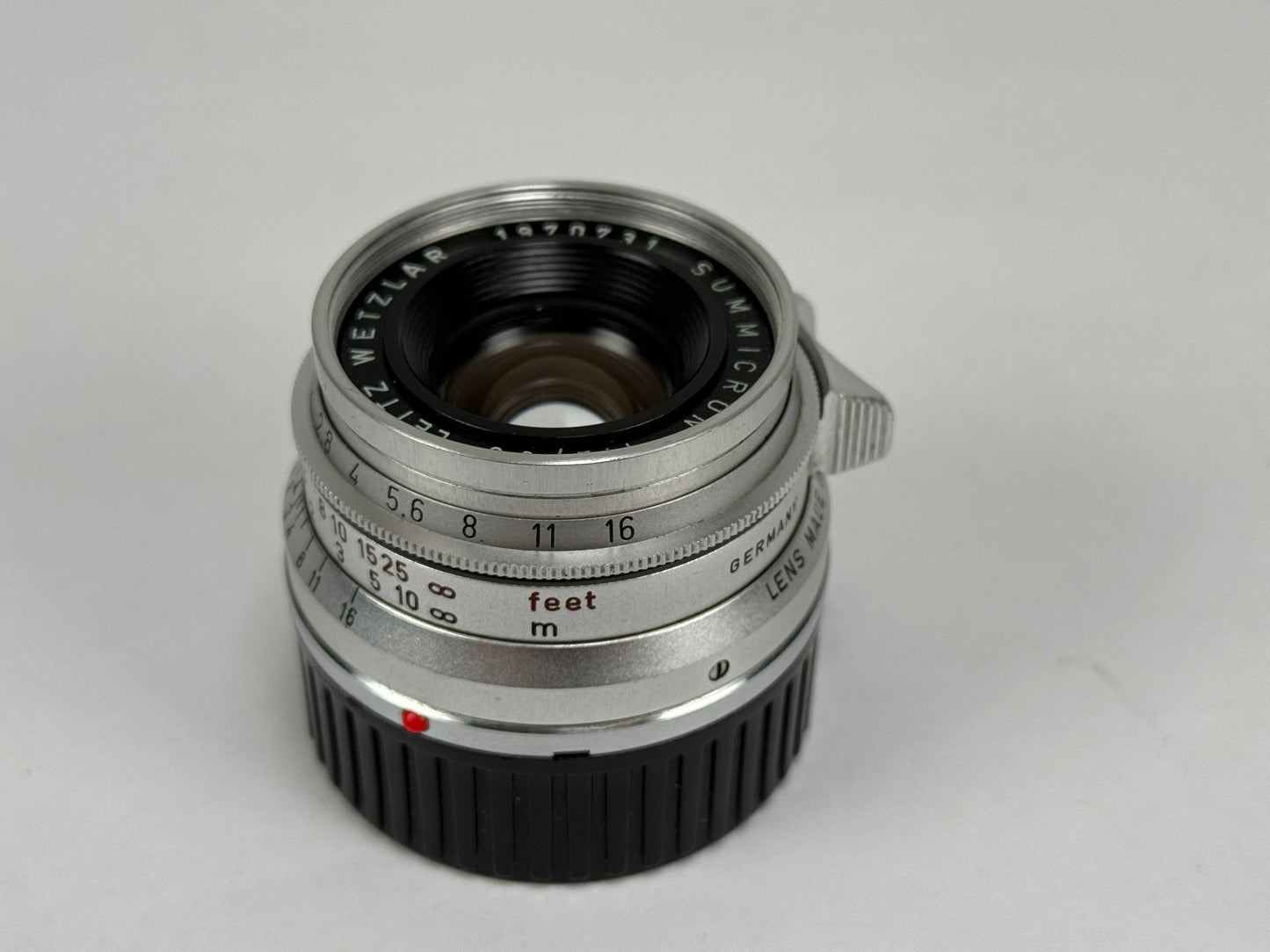 Leica Summicron 35mm f2 Germany 8 element Leica M mount RARE