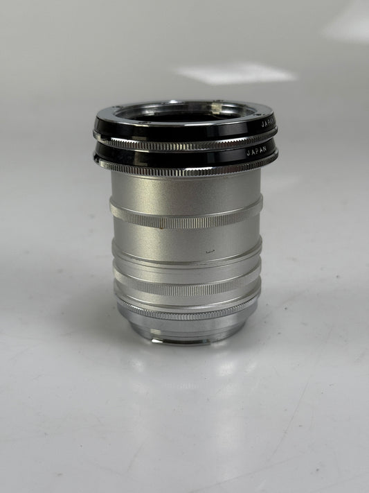 Minolta SR Extension Tube Ring Set No. 1 No. 2