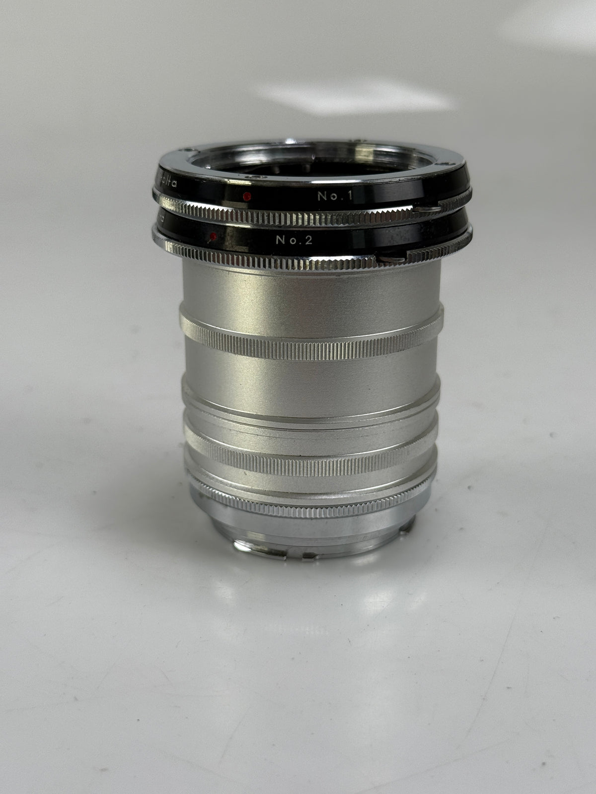 Minolta SR Extension Tube Ring Set No. 1 No. 2