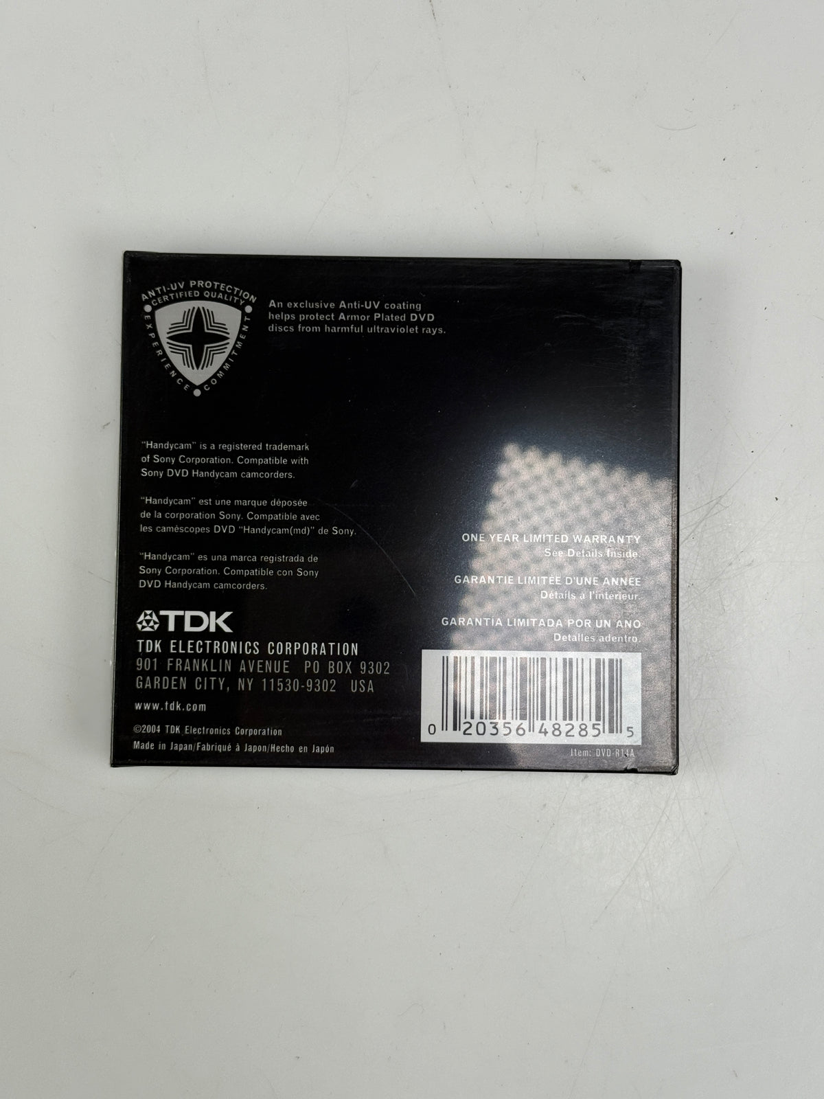 TDK Scratch Proof DVD-R 1.4GB 30min set of 3 discs