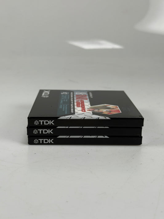 TDK Scratch Proof DVD-R 1.4GB 30min set of 3 discs