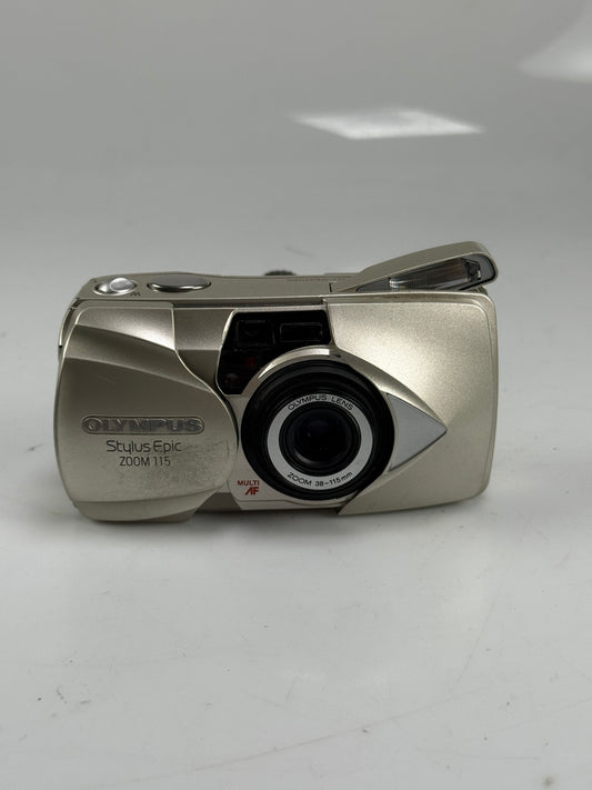 Olympus Stylus Epic Zoom 115 35mm Point & Shoot Film Camera