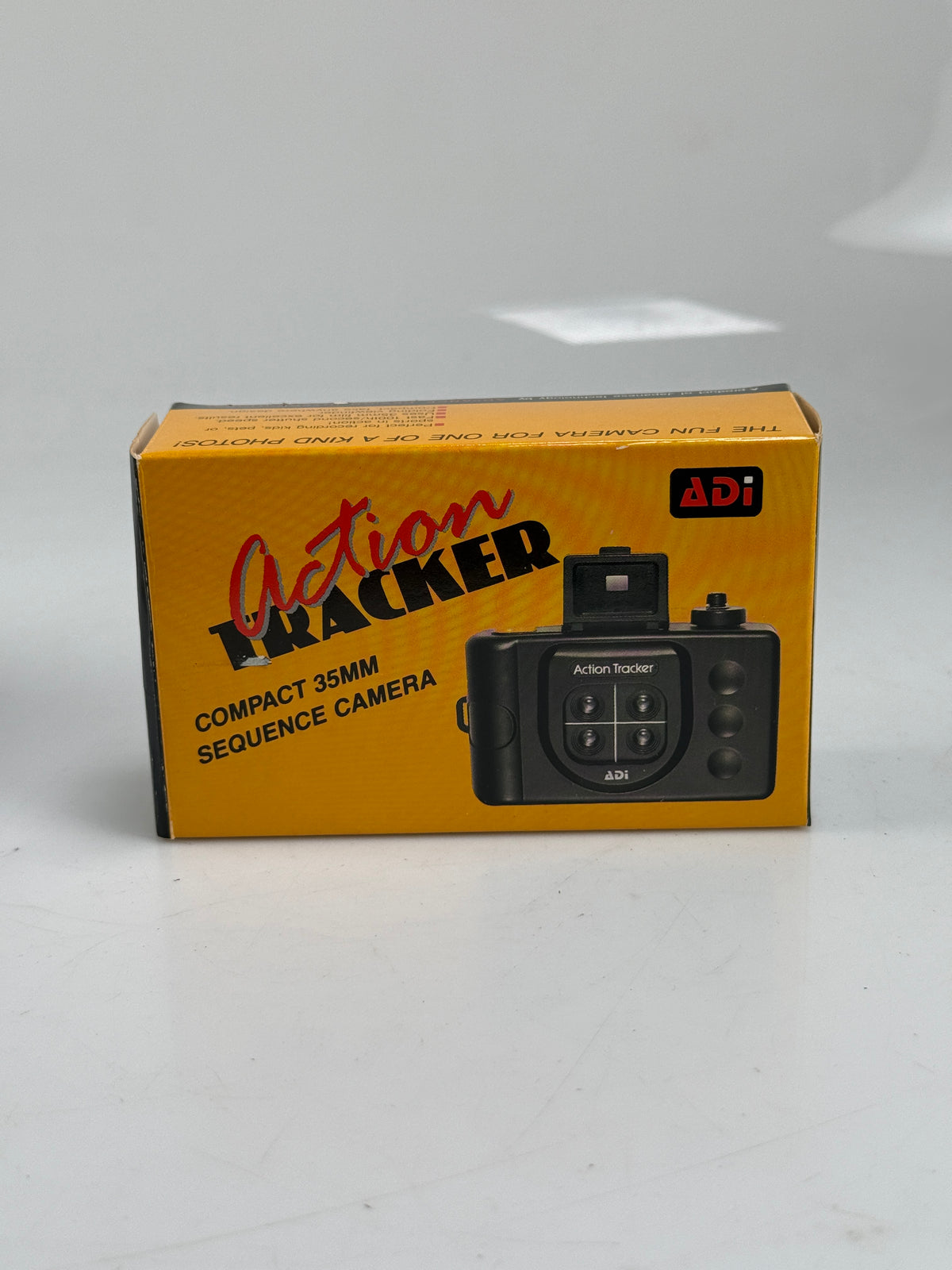 Action Tracker ADI Sports 35 35mm Film Camera Fixed Focus, Black