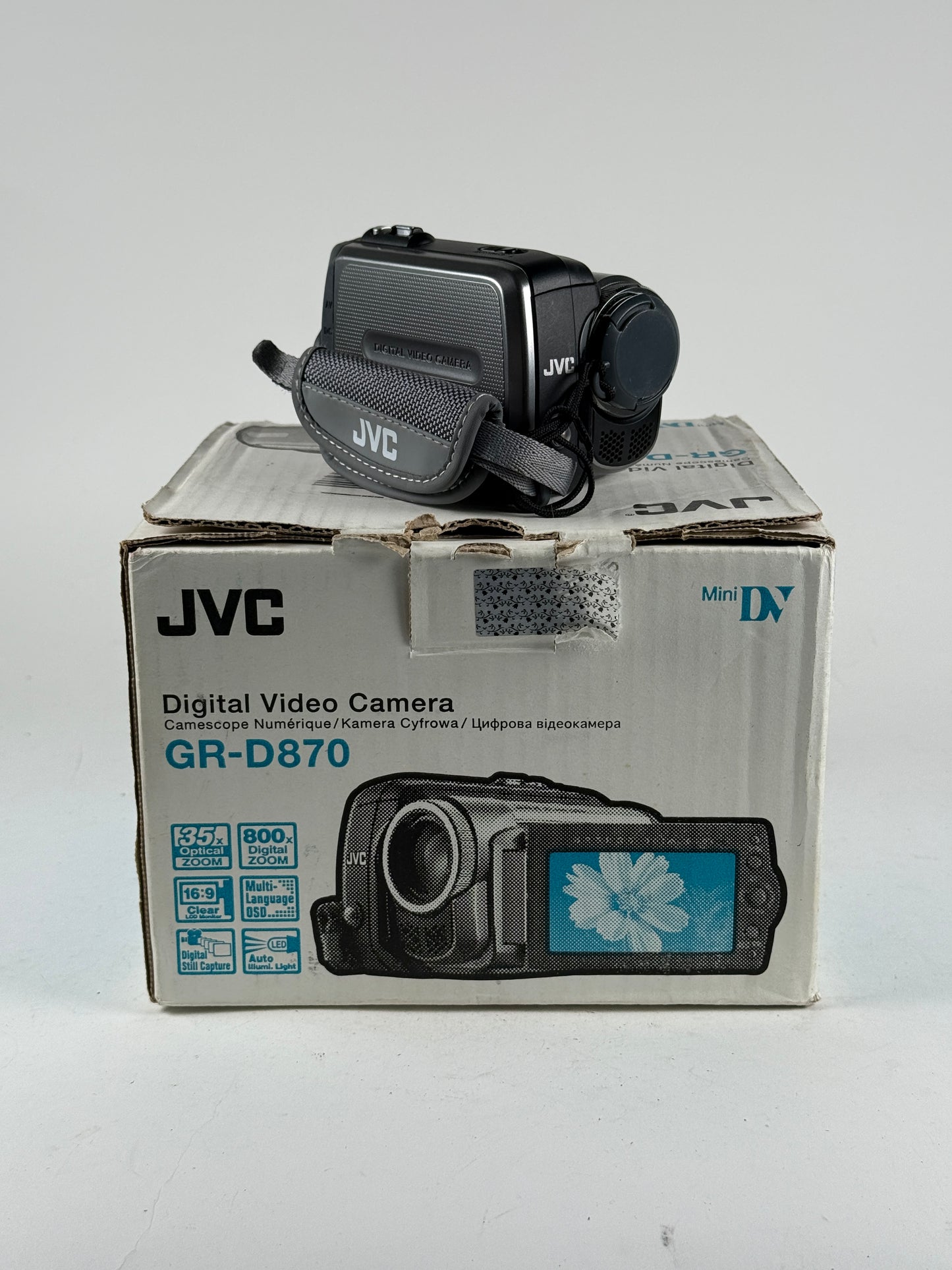 JVC GR-D870U MiniDV Digital Camcorder