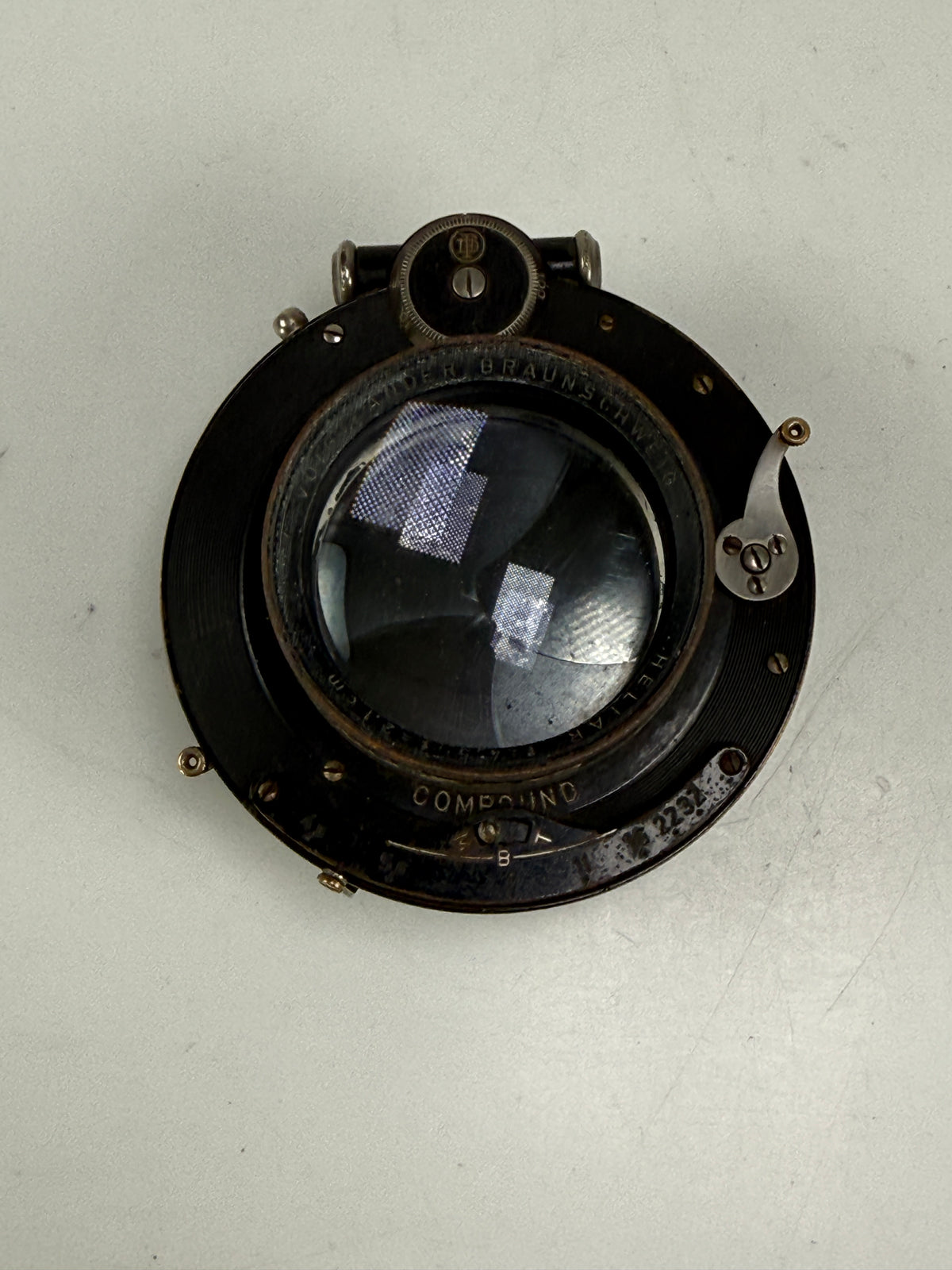 Voigtlander Sohn Heliar 21cm 210mm f4.5 large format lens