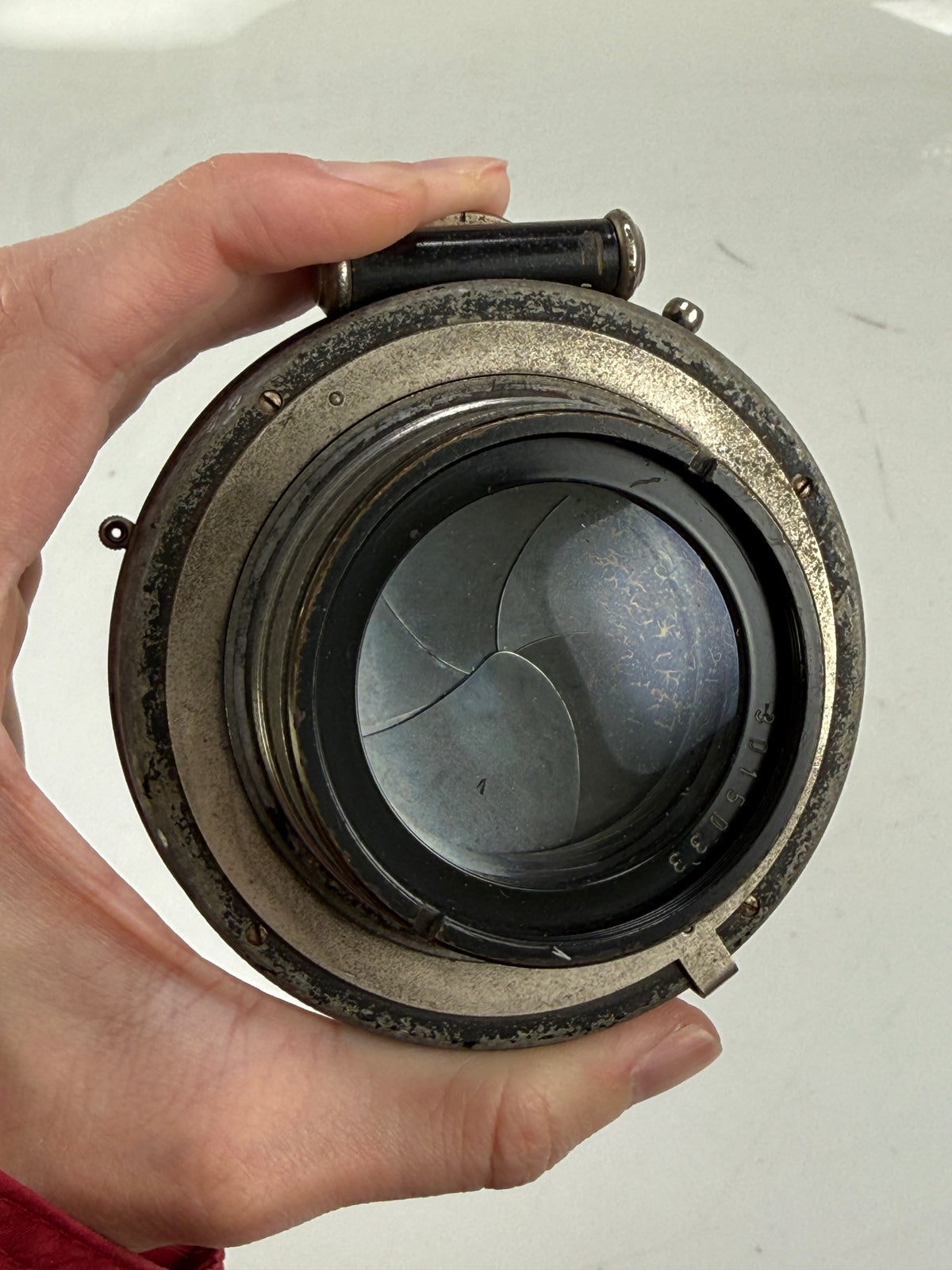 Voigtlander Sohn Heliar 21cm 210mm f4.5 large format lens