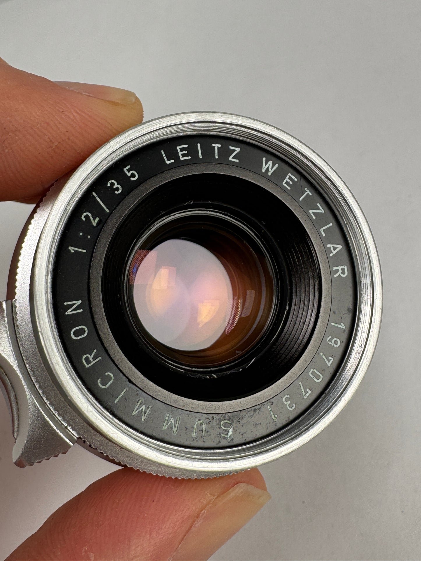Leica Summicron 35mm f2 Germany 8 element Leica M mount RARE