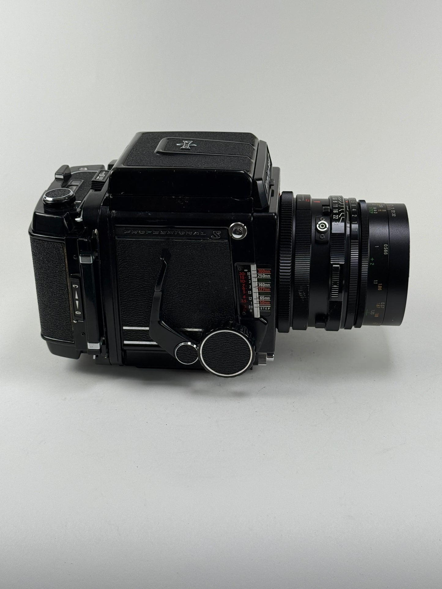 Mamiya RB67 Pro S with 140mm f4.5 Mamiya-Sekor Macro C and 120 film back