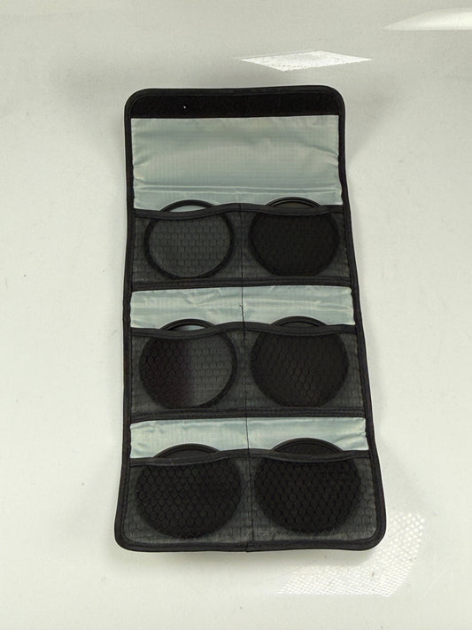 Beschoi 6-piece filter set UV/CPL/ND2/4/8 + gradient filter grey + case filter 77mm