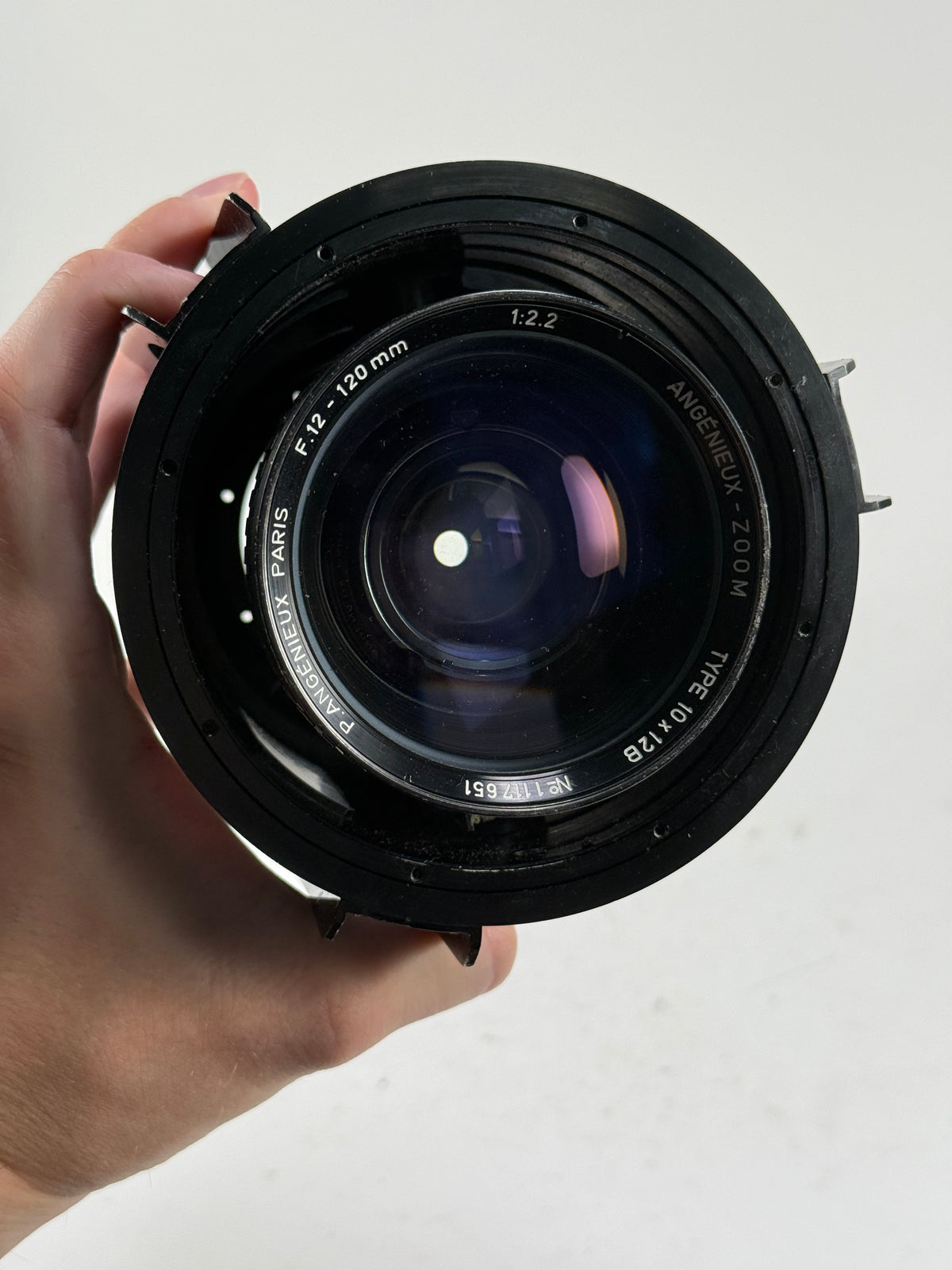 ANGENIEUX 12-120mm F2.2 16mm Arri arriflex B Zoom Lens Type 10x12B