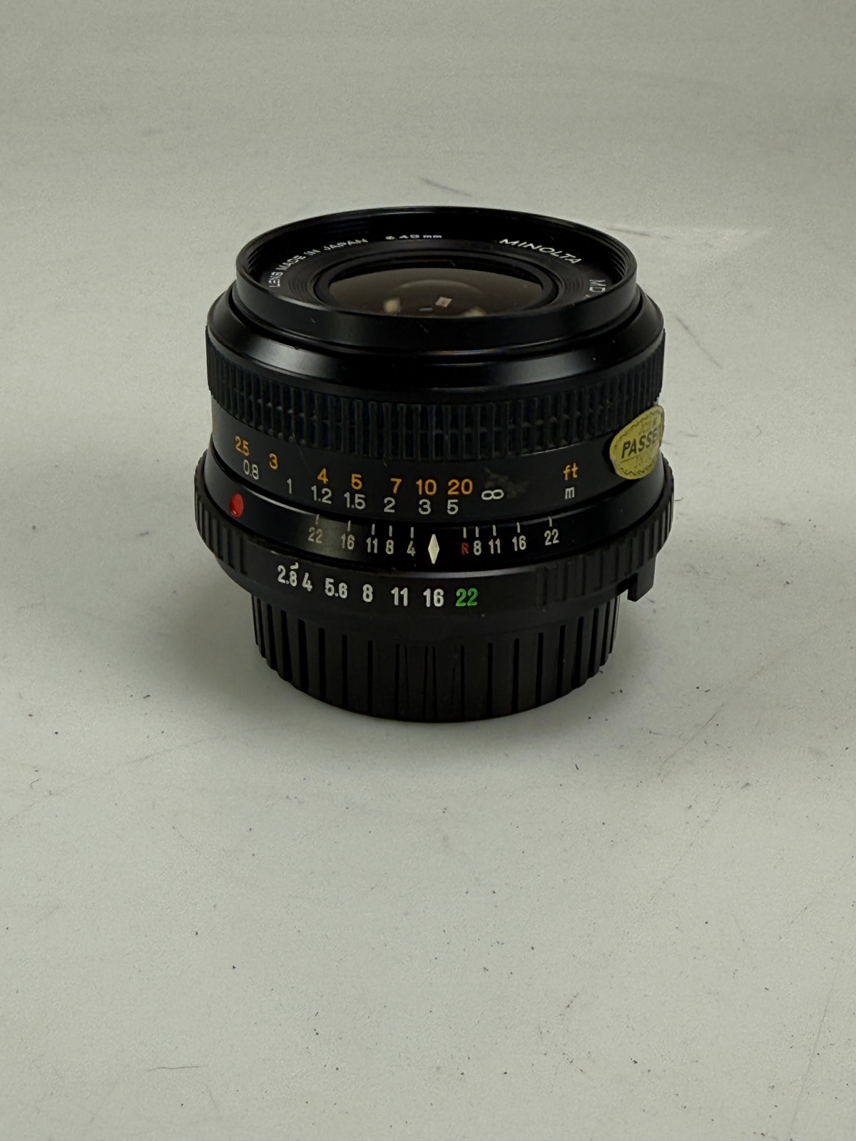 MD Minolta Celtic 35mm f2.8 Camera Lens
