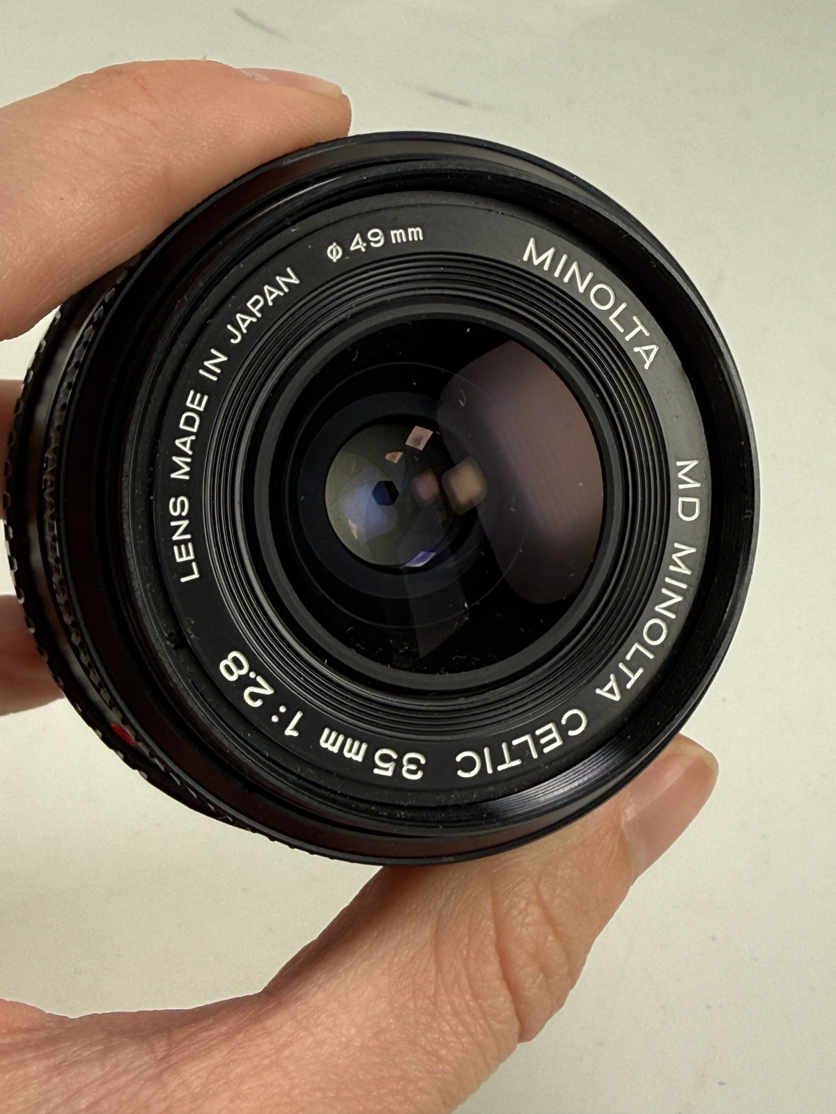 MD Minolta Celtic 35mm f2.8 Camera Lens