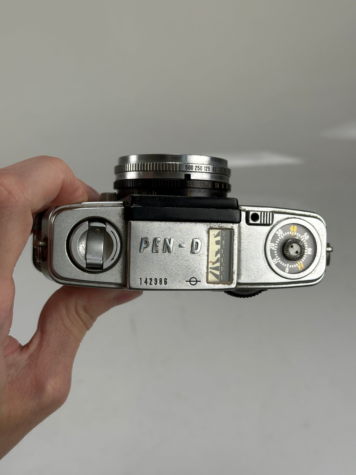 Olympus PEN-D Half Frame 35mm Film Camera F.Zuiko 32mm F1.9