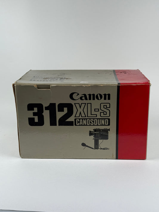Canon Canosound 312 XL-S Super 8 Film Camera with Canon Lens C-8 1.2 / 8.5-25.5 mm
