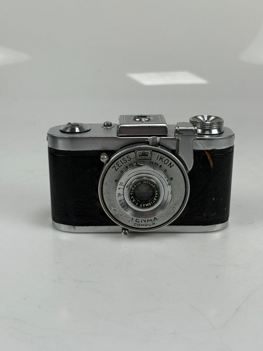 Zeiss Ikon Tenax I Camera w/ Novar Anastigmat 3.5cm f3.5