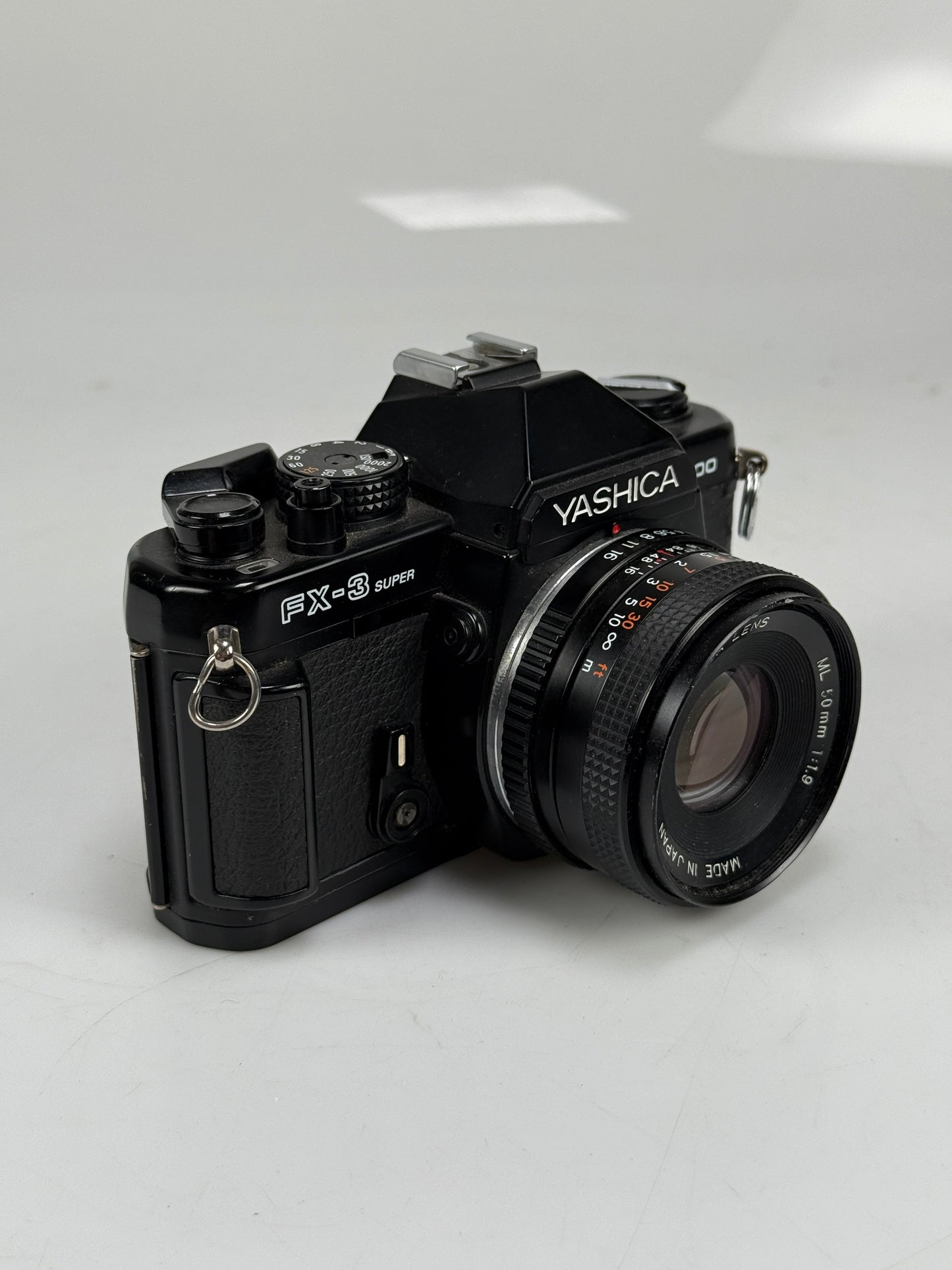 Yashica FX-3 Super 2000 35mm SLR Film Camera ML 50mm f1.9 Lens