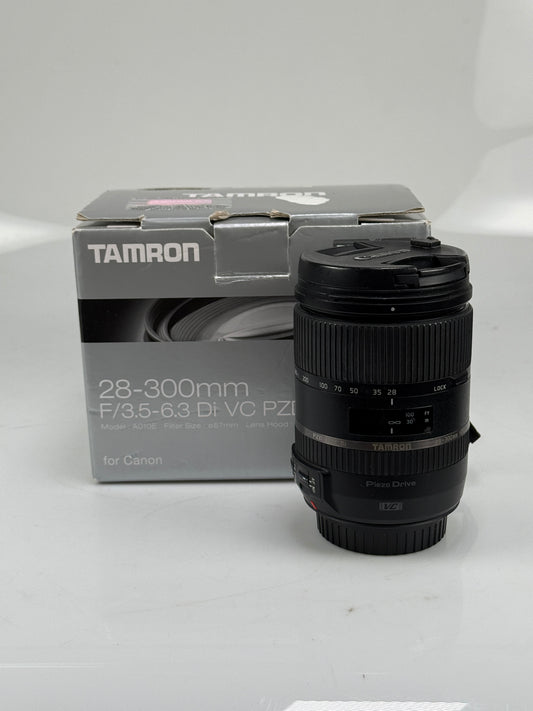 Tamron AF 28-300mm f3.5-6.3 LD PZD IF ASPH Macro Lens Canon EF