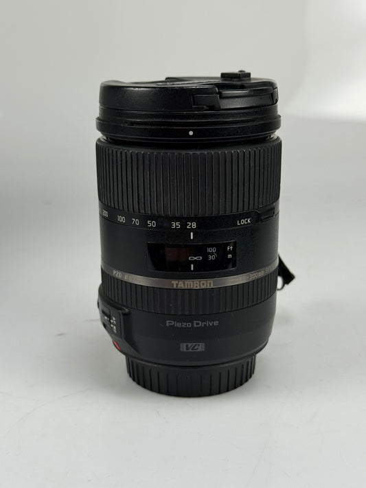 Tamron AF 28-300mm f3.5-6.3 LD PZD IF ASPH Macro Lens Canon EF