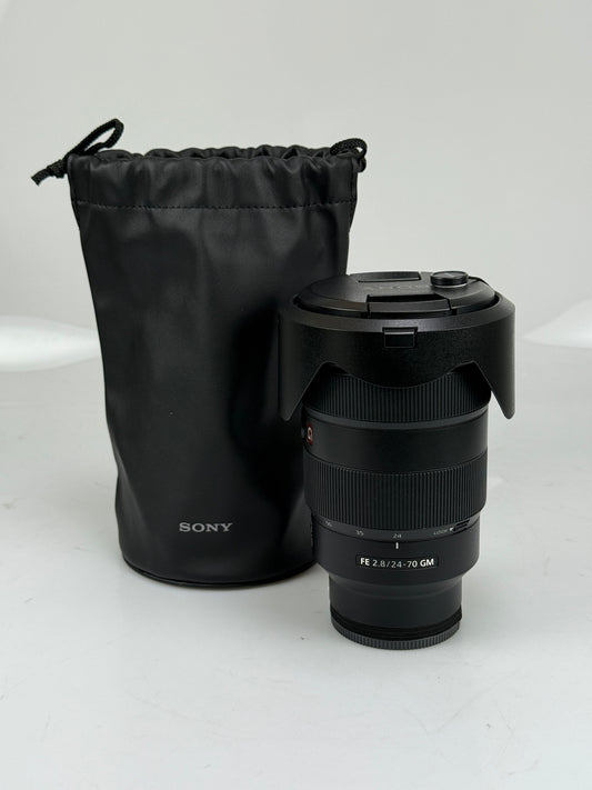 Sony FE 24-70mm f2.8 GM E-Mount Camera Lens - Black