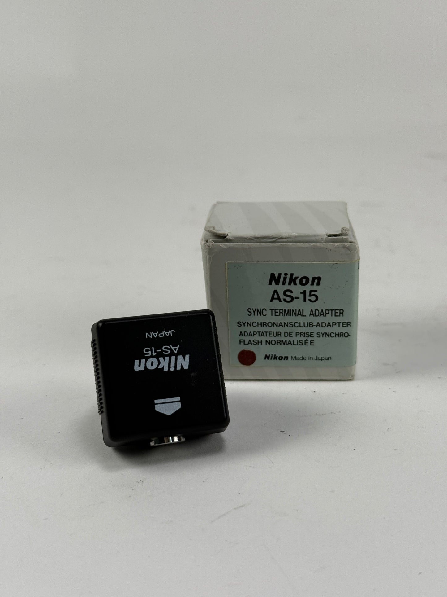 Nikon AS-15 Sync Terminal Adapter Hot Shoe to PC