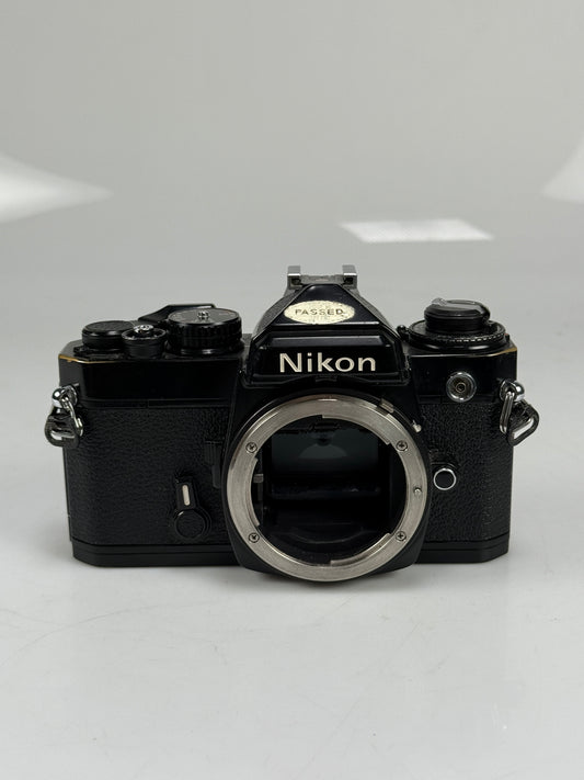 Nikon FE black 35mm SLR Film Camera Body