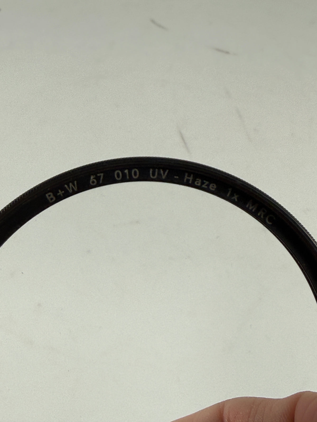 B+W 67mm 010 1x UV Haze MRC Lens Filter