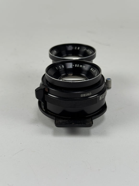 Mamiya Sekor 80mm F2.8 Blue Dot TLR LENS C220 C330