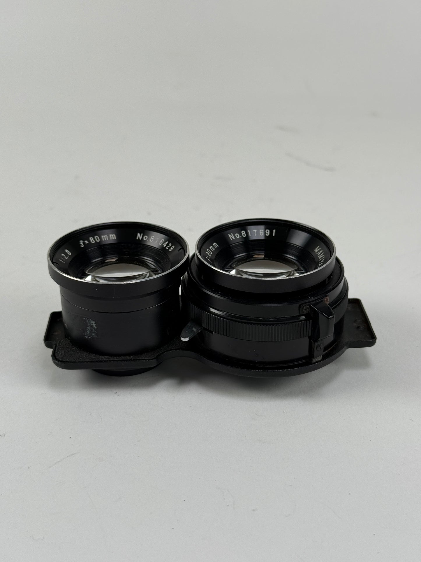 Mamiya Sekor 80mm F2.8 Blue Dot TLR LENS C220 C330