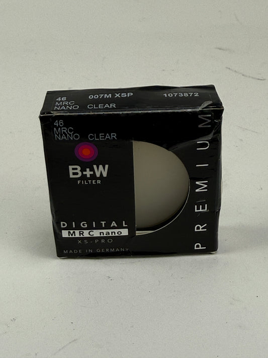 B+W 46mm 007 UV Haze clear MRC nano Lens Filter