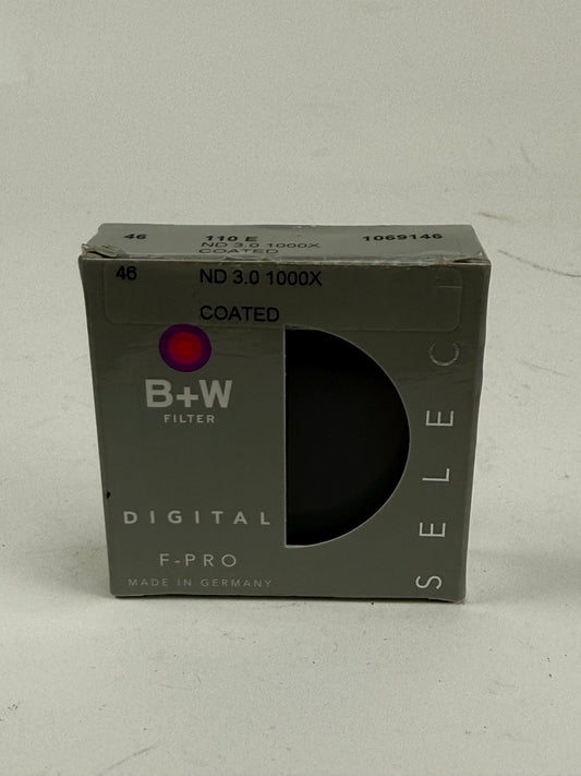 B+W Filter 46mm 110 E ND 3.0 -10 1000x E Lens filter