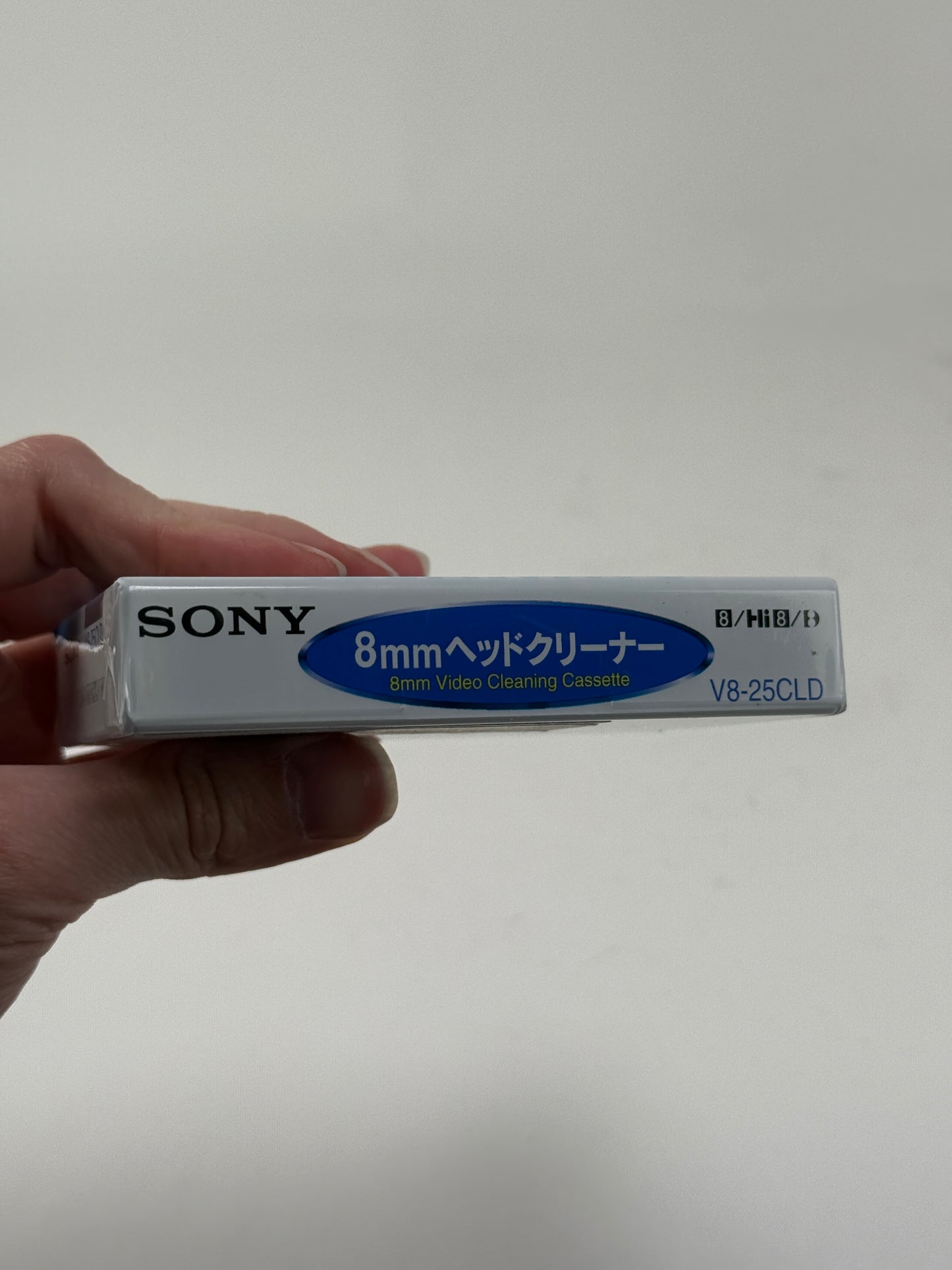 SONY Hi8 / Digital8 / 8mm Video Head Cleaning Cassette V8-25CLD