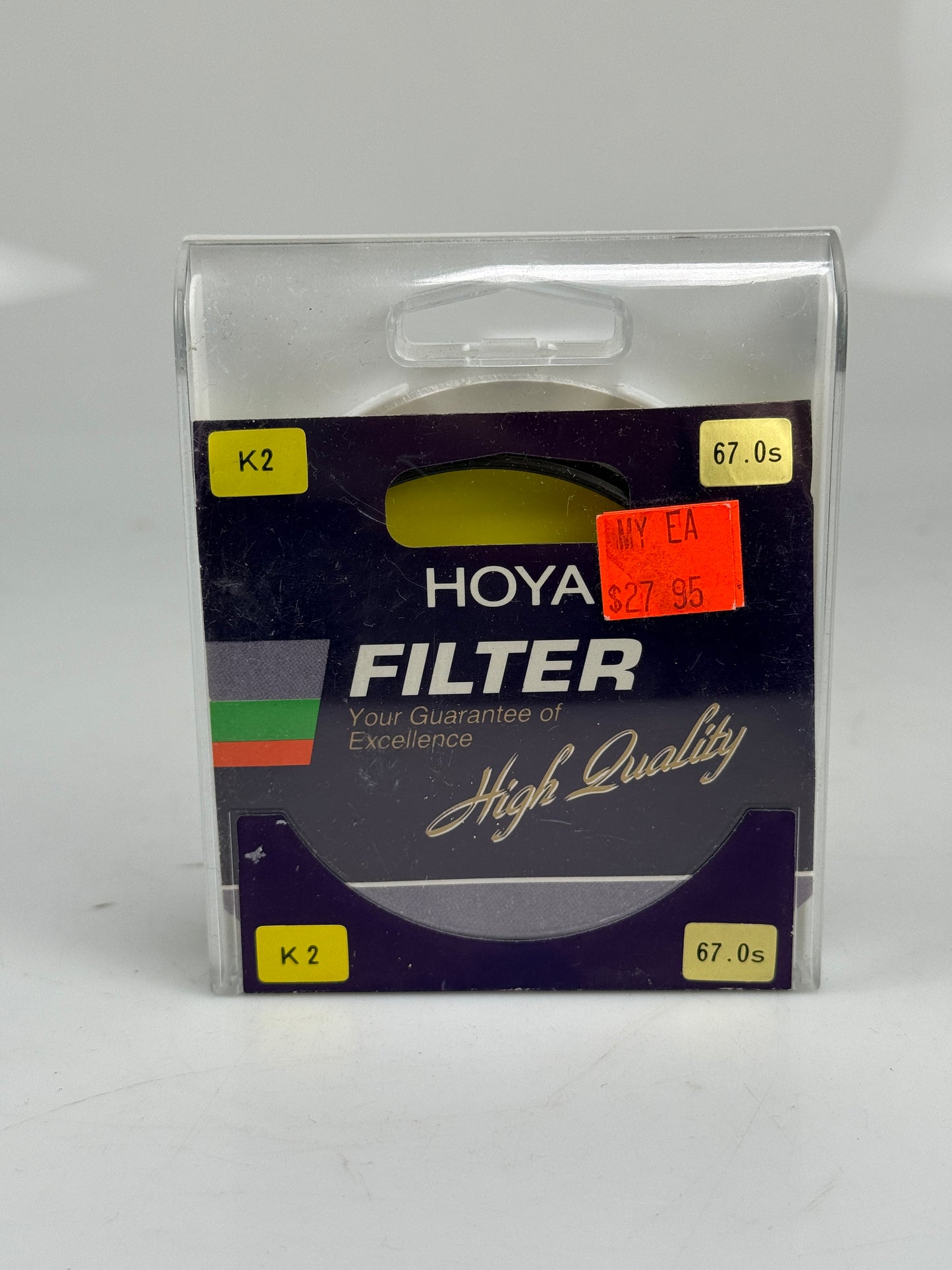 Hoya 67mm Y(K2) Yellow lens Glass Filter