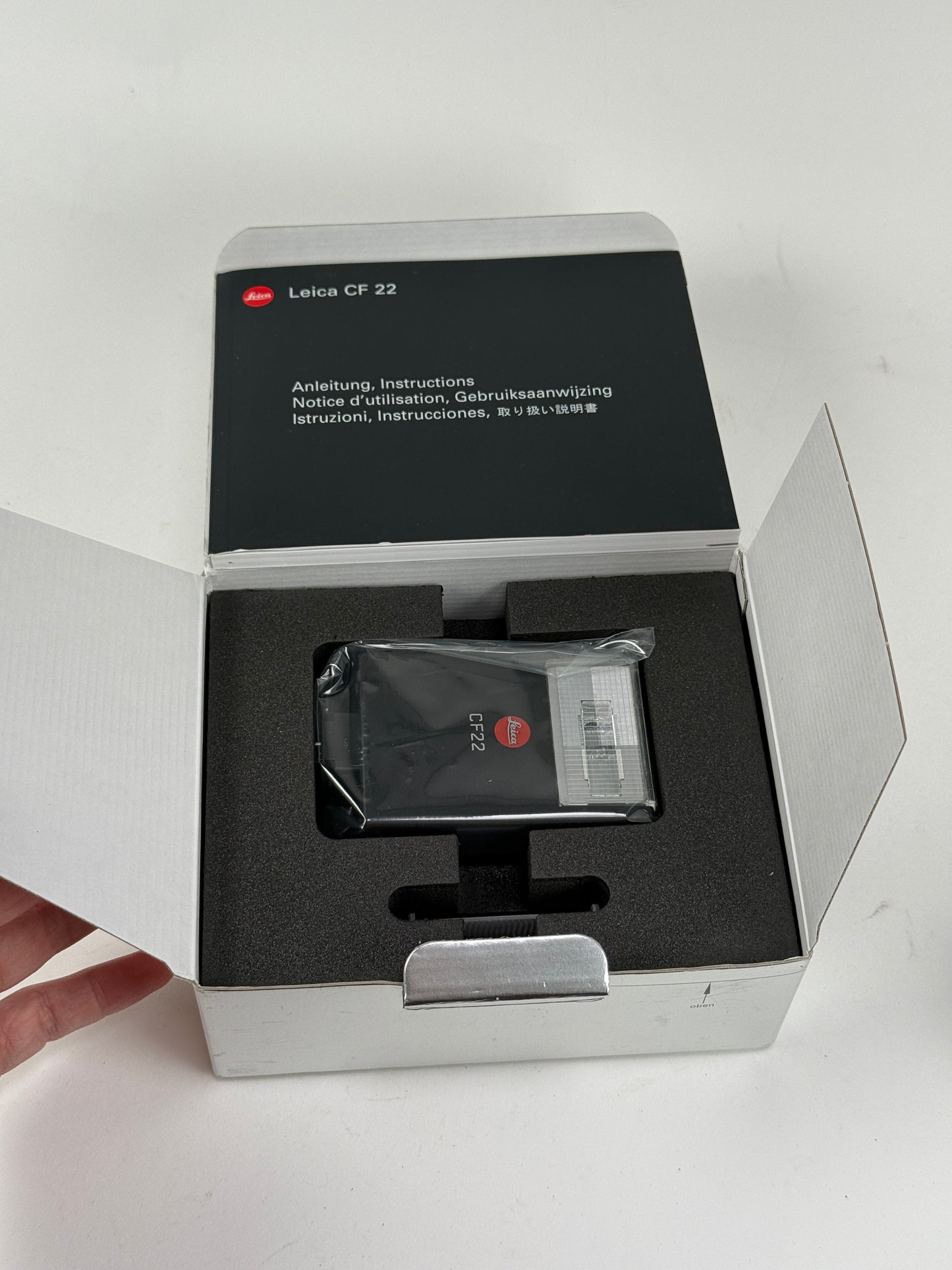 Leica CF22 CF 22 TTL Flash (for D-Lux, V-Lux, Digilux Cameras) - 18694