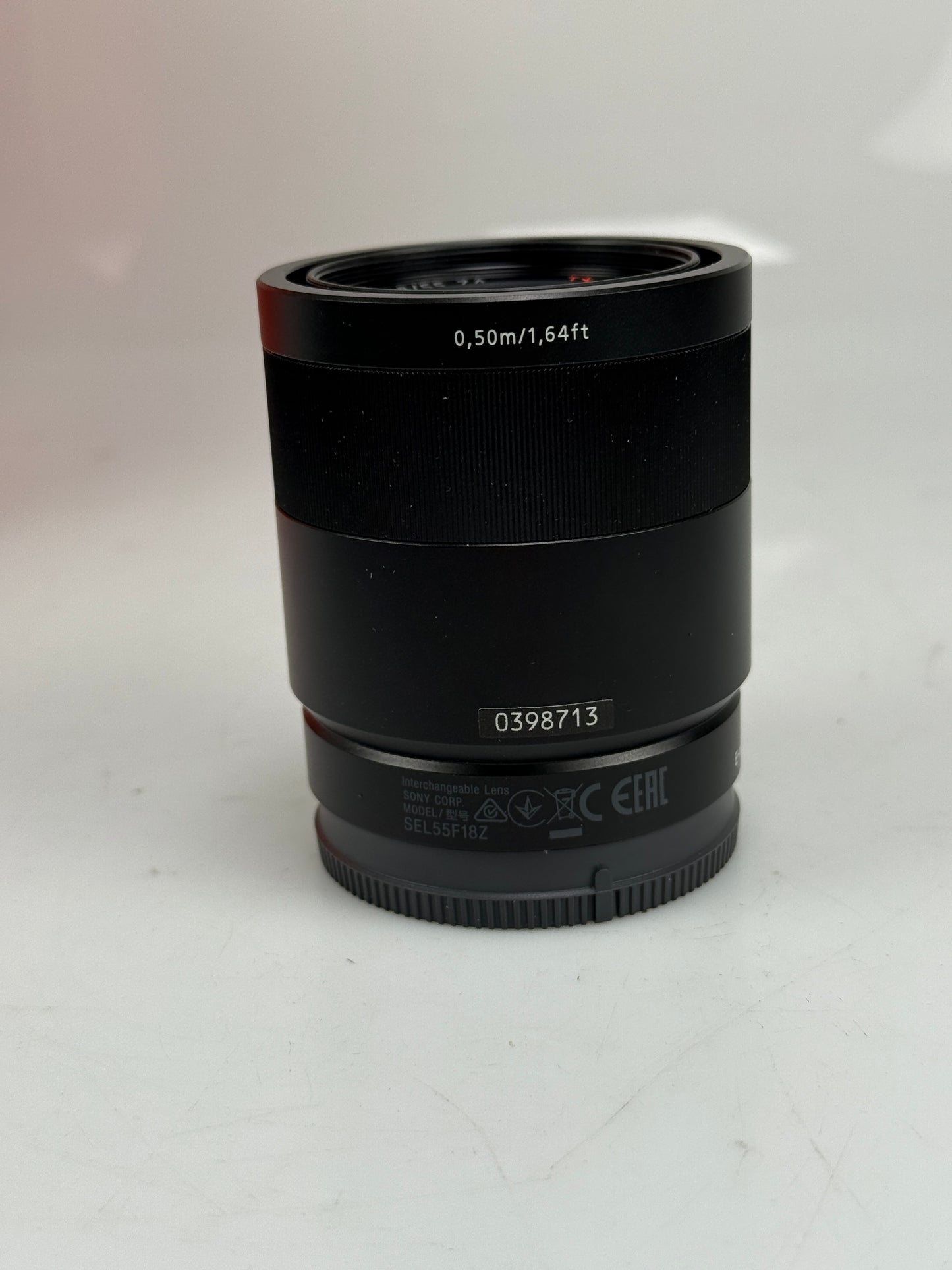 Sony FE E mount Carl Zeiss 55mm f1.8 ZA Sonnar T* lens