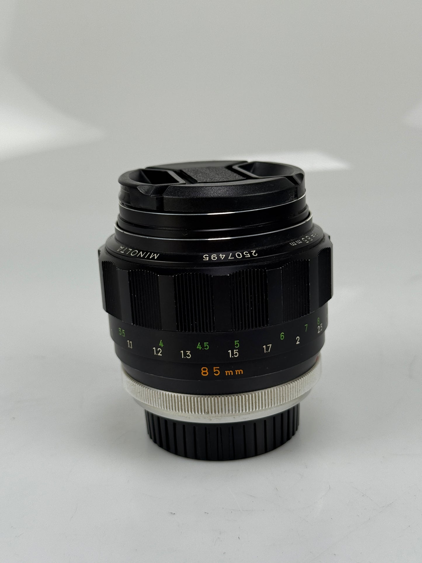 Minolta MC ROKKOR PF 85mm f1.7 MF Portrait Lens