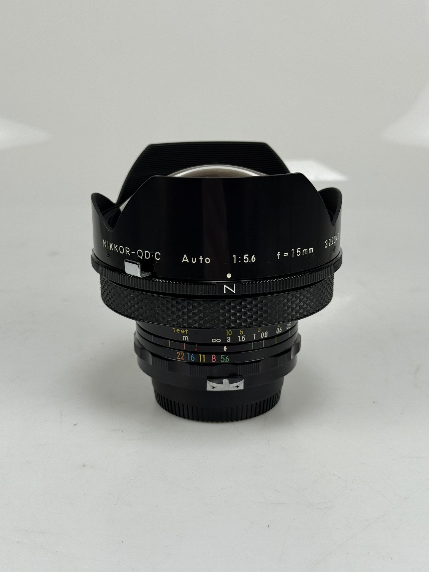 Nikon Nikkor 15mm f/5.6 QD.C Non-AI Ultra -wide rectilinearly corrected Lens