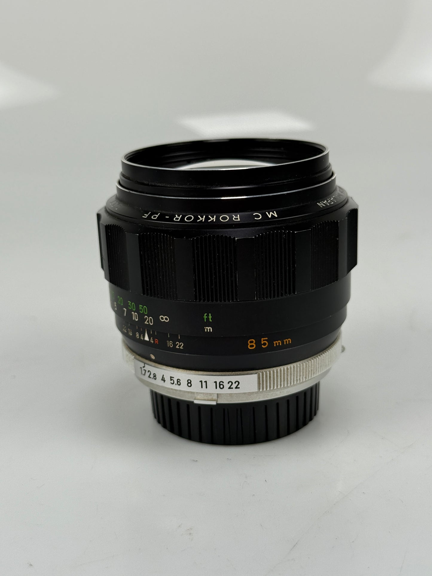 Minolta MC ROKKOR PF 85mm f1.7 MF Portrait Lens