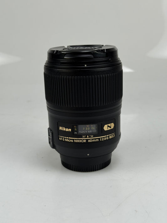 Nikon Nikkor AF-S 60mm f2.8 Macro Lens