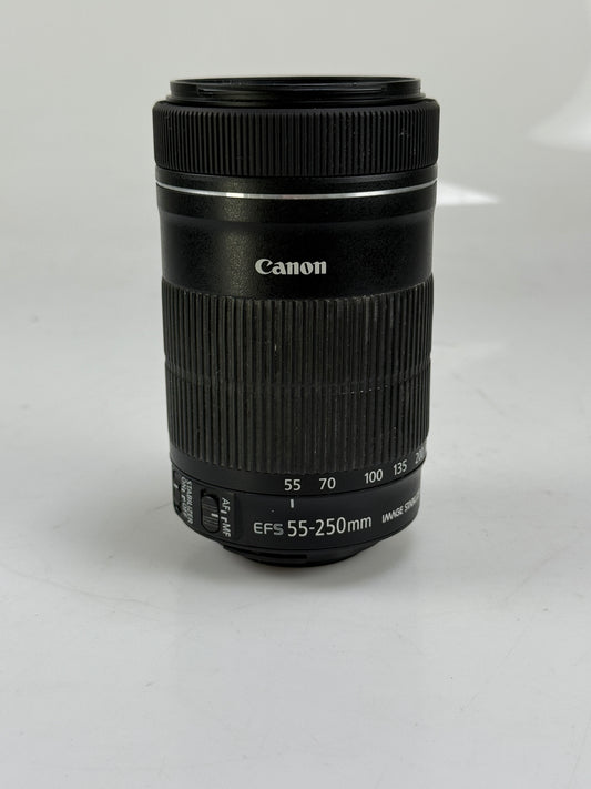 Canon EF-S 55-250mm f4-5.6 IS STM Telephoto Zoom Lens For Canon Rebel