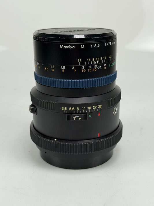 RARE MAMIYA M 75mm f3.5 L Floating System Lens for RZ67 II