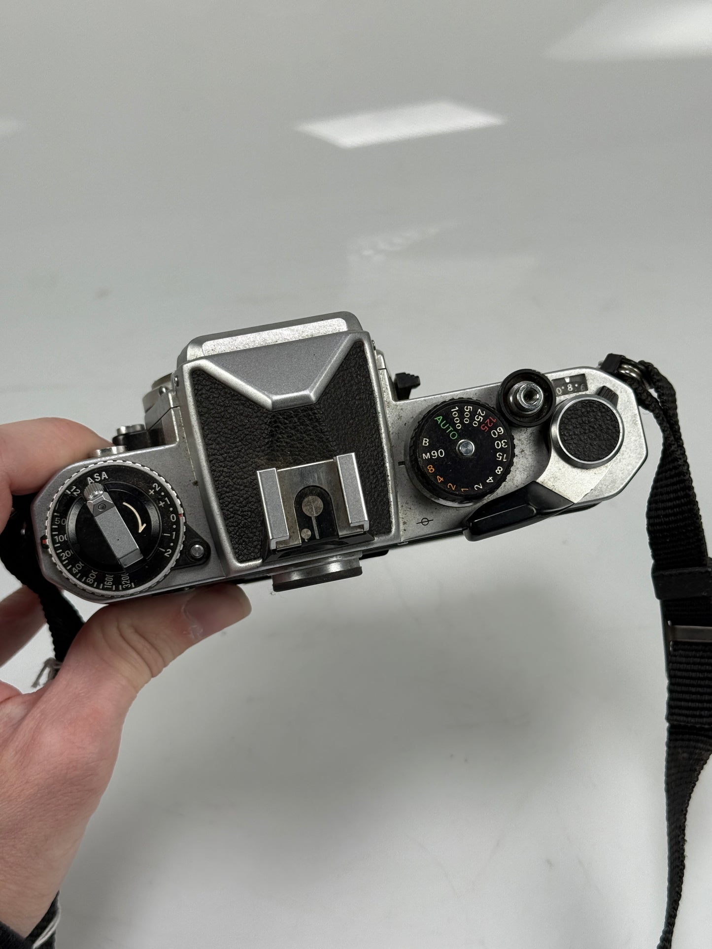 Nikon FE Chrome 35mm SLR Film Camera Body