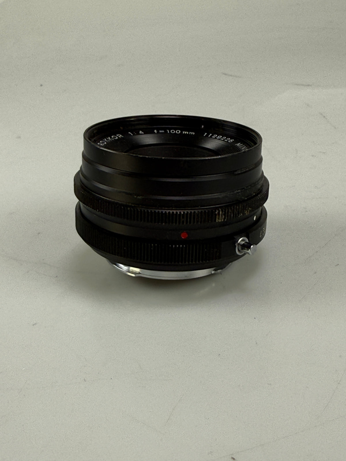 Minolta 100mm f4 Rokkor Auto Bellows Lens