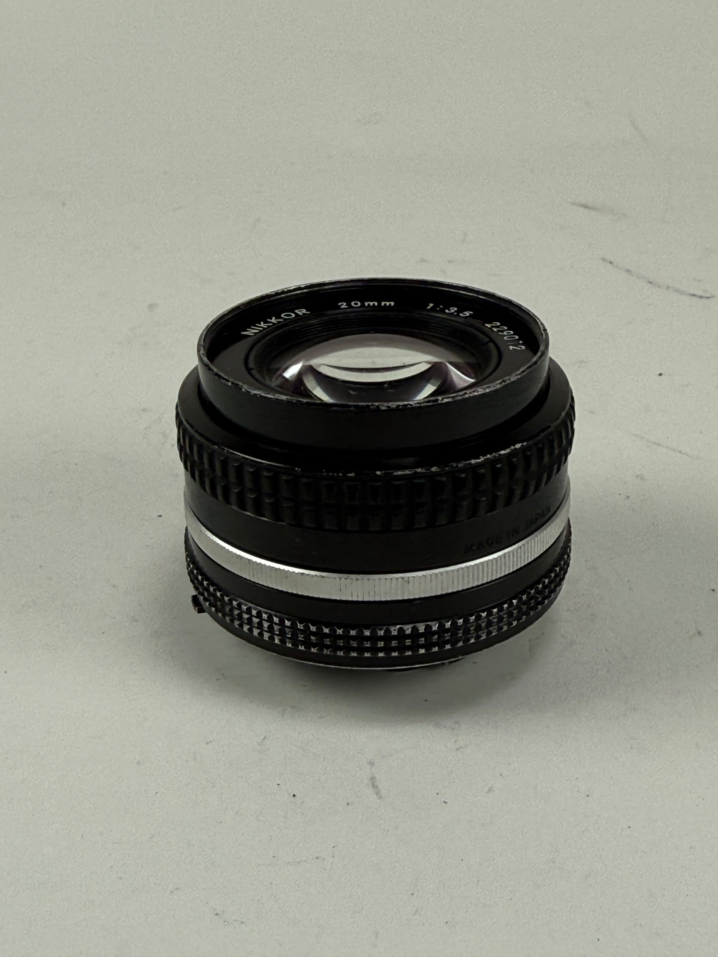Nikon Nikkor 20mm F4 Ais Manual Focus Lens