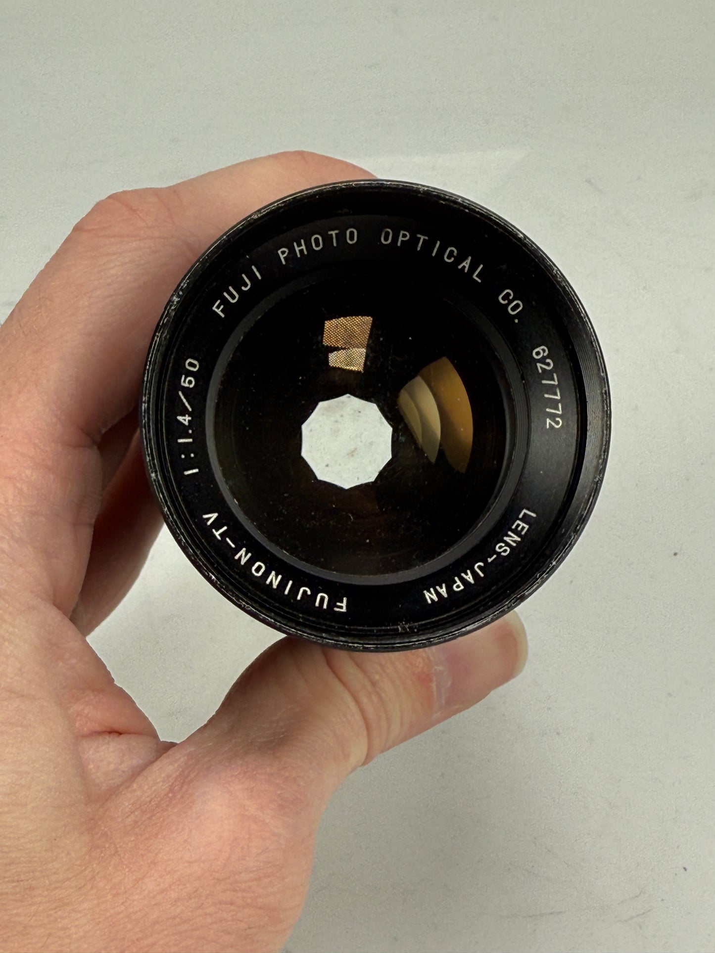 Fuji Photo Optical 1:1.4/50 Fujinon-TV Lens 50mm F1.4 C-Mount Lens