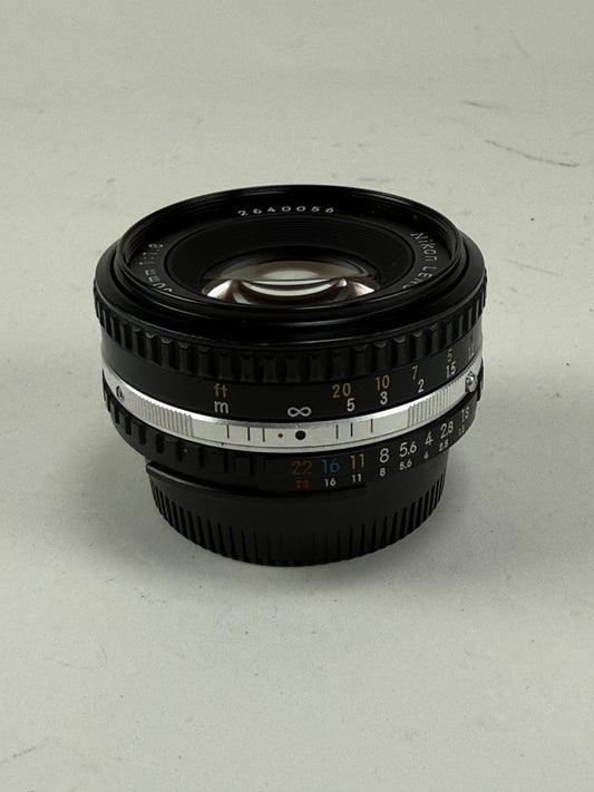 Nikon SERIES E 50mm f1.8 Manual Focus Lens