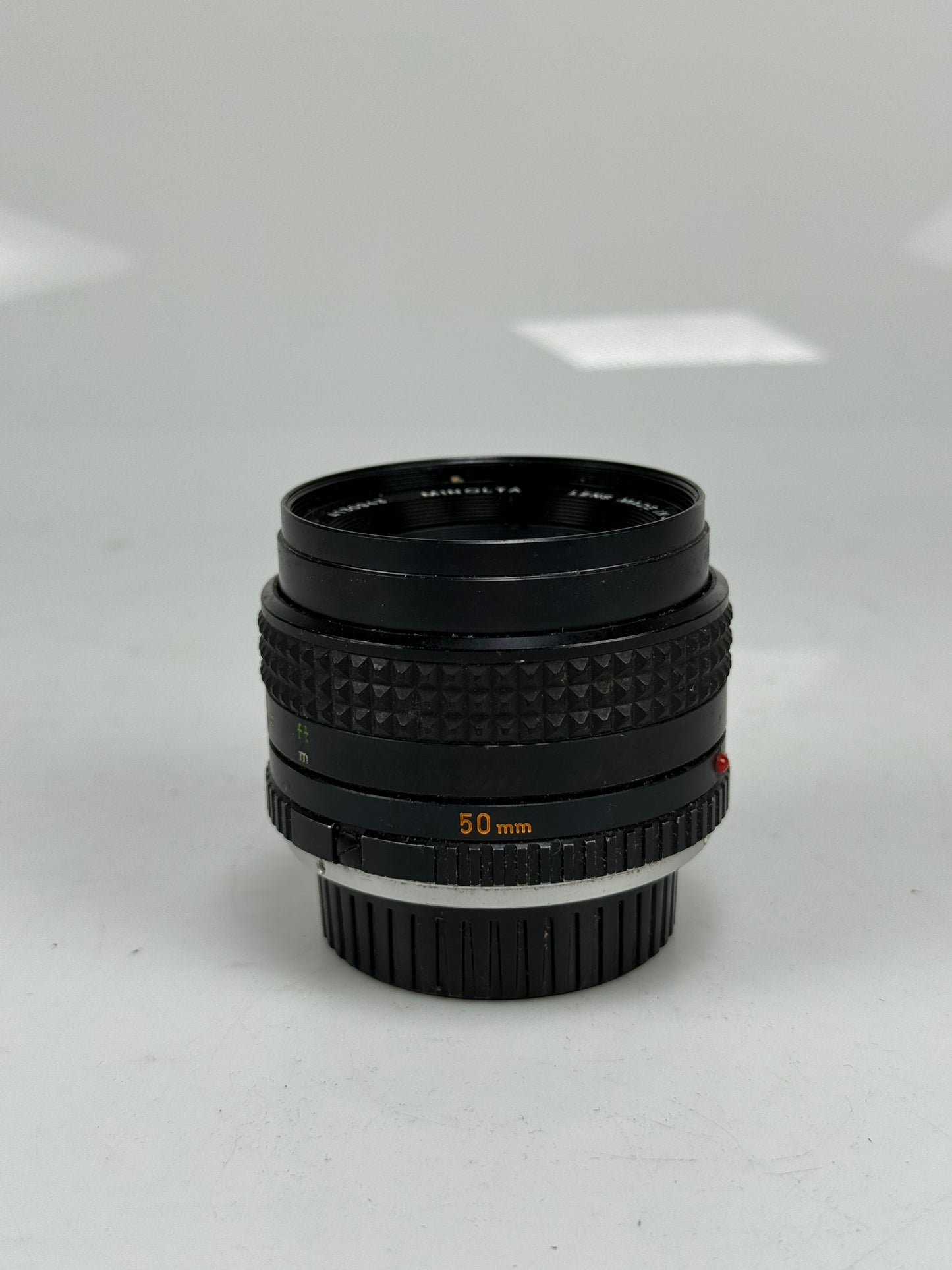 MINOLTA MD Rokkor-X 50mm F1.7 Standard MF Prime lens